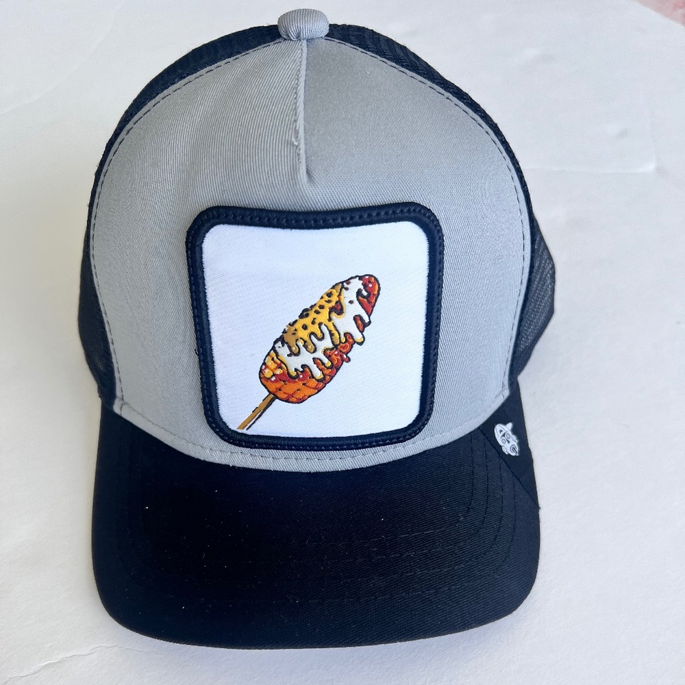 POOK Trucker Cap | Embroidered Mexican Corn Patch | Adjustable Hat Unisex